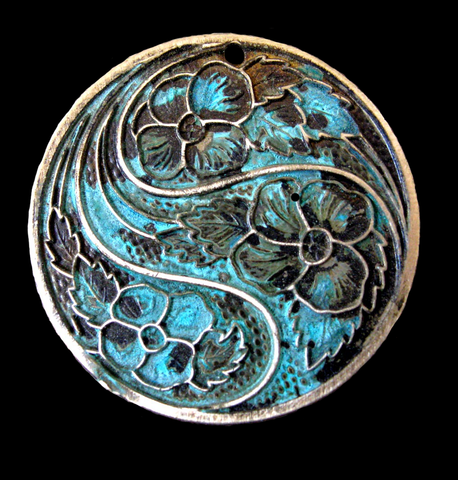 Swirling Flower Disc